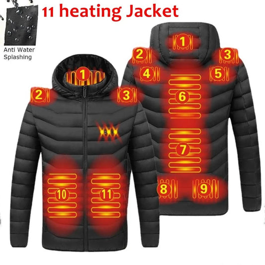 9 , 11, 17 Area Smart Heating Jackets